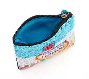 America & Beyond Embellished Destination Pouch