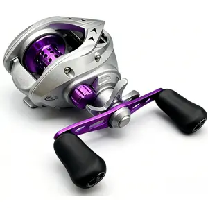 TRONMER FISHING Heavy Duty Magnetic Baitcasting Reel – 7.2:1 High Speed Gear Ratio, Quick Retrieval System, Aluminum Spool, Smooth Long Casting with Drag Alarm, Freshwater and Saltwater Fishing Ready