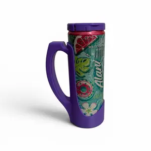 Alani can holder with lid