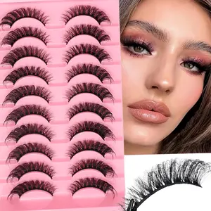 Professional Eye Makeup Effect, 3D Natural Look, DD Curl, Tail Extension, Enhance Your Eyes, One-Stop Cosmetic Solution for Stunning Eyelashes