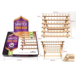 Laflare Sanitex Self-Standing Braid Rack