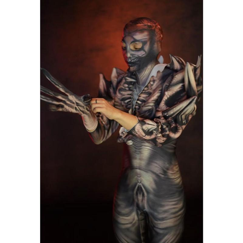 Horror bodysuit party & events costume (men) Brown Ship Same Day