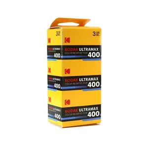 Kodak Eastman UltraMax 400 Color Negative Film (35mm Roll Film, 36 Exposures, 3-Pack)