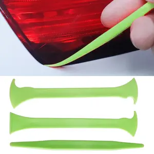 KUNAISI 3PCS Window Tint Micro Squeegee Tool Kit for Vinyl Wrap Edge Corner Tucking Installation