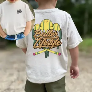 Pencil Bat Drip Youth T-Shirt, Baseball Shirt, Youth Shirt, Youth Clothes, Trending Kids Shirt, Youth Outdoor Clothing, Back To School Shirt, Gift For Boys And Girls, Available In Sizes XS–XL