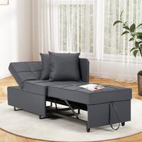 Style B (Leather Dark Gray）