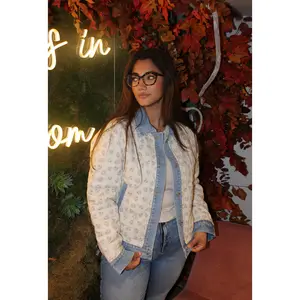 Mariam’s City Quilted Denim Jacket