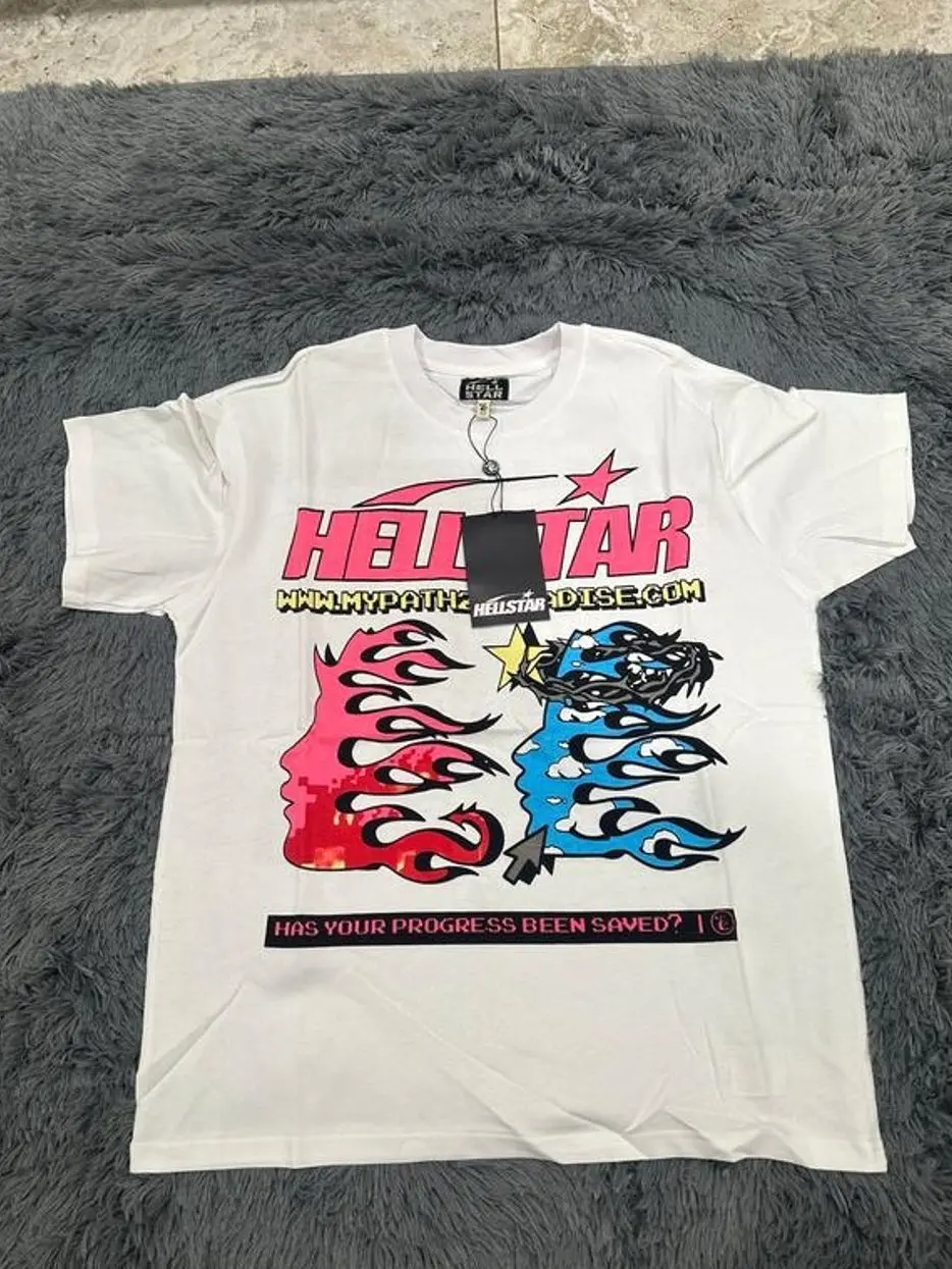Hell-star Please Select A Path Y2K Aesthetic T Shirt, Harajuku Tee, Goth Punk T-Shirt, Alternative Clothing, Y2k Graphic Shirt, Unisex Shirt, Cotton Shirt, Vintage Shirt, Crewneck Shirt, Streetwear, Oversized T-Shirt PFL