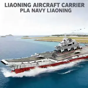 1923 Piece Warship Collection Building Blocks, Silver Color High Flexibility Abs Precision Puzzle Stress Relief Home Decor