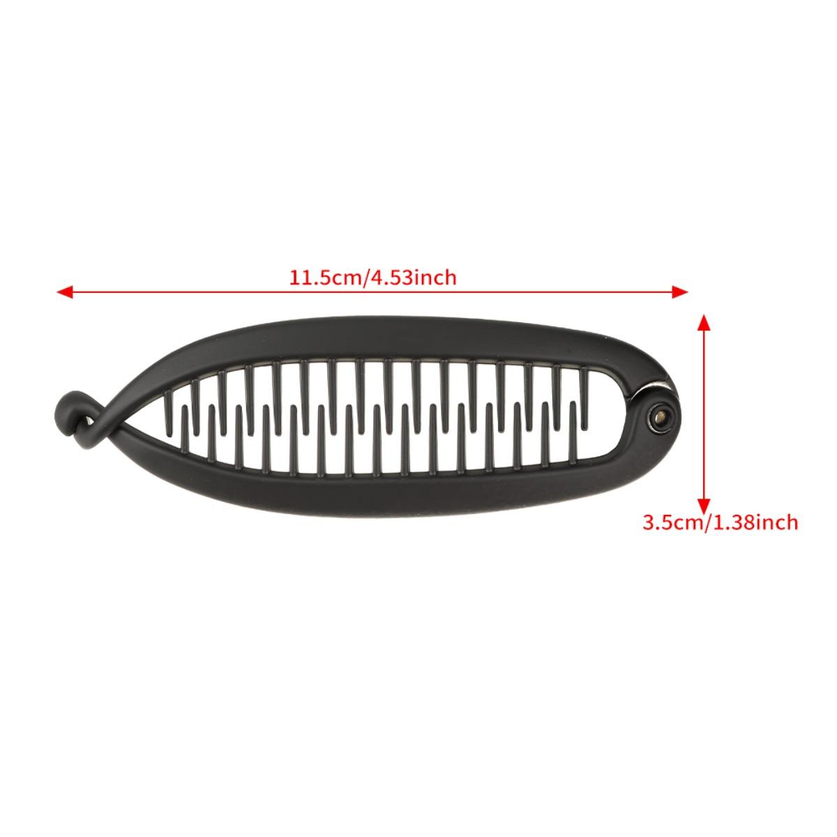 AWAYTR Banana Clip Hair Clips - Volumizing Hair Claw Clips & Hair Styling Accessories for Thick & Thin Hair 4Pack Non Slip Ponytail Holders