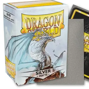 Dragon Shield Sleeve: Matte Silver