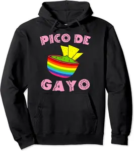 Pico De Gayo Funny Cute Trendy Mexican Gay Pride Stuff Pullover Hoodie - Joseduart Shop 36B0951C2XQZ