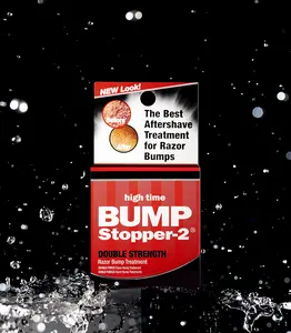BUMP STOPPER 2 Double Strength Razor Bump Treatment | Formulated to Relieve Razor Burn | Eliminates Ingrown Hairs | Aftershave For Men