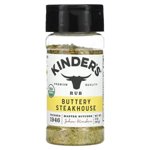 KINDER'S Seasoning, Buttery Steakhouse, 3 oz (86 g)