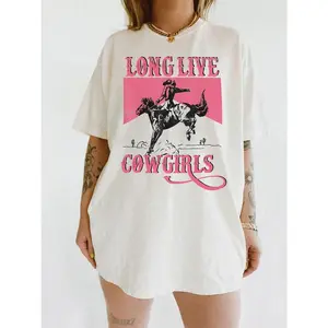 Comfort Colors Long Live Cowgirls Shirt, Cowboy shirt, Western Shirt, Rodeo shirt, Cowgirl Shirt, Western cowboy shirt, Western Graphic Tee