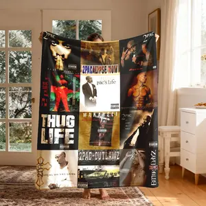 Soft Flannel Blanket, Large Size, Perfect for Bed Sofa Office Camping Travel, Ideal Gift for Family, Couples Throw Decorative Blanket, Cozy Blanket