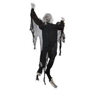 Black Climbing Dead Zombie Decoration