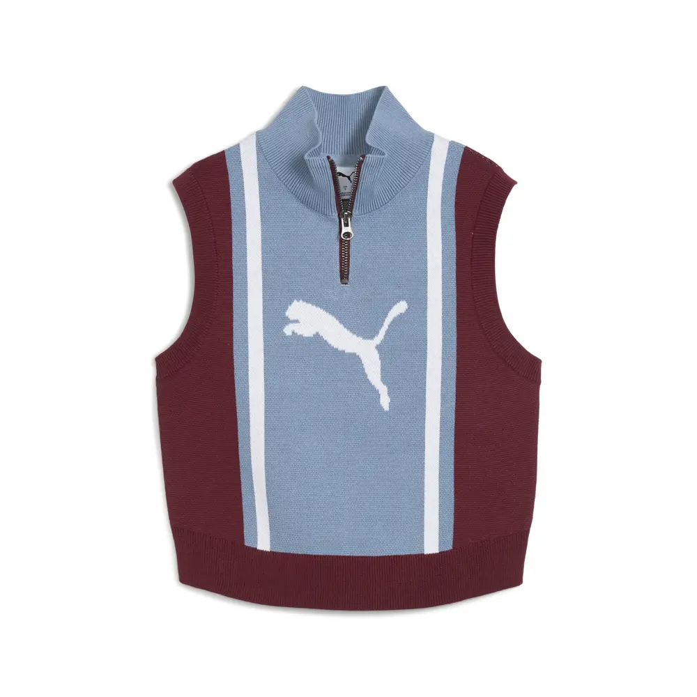 PUMA Womens Future..Archive Half Zip Tank  Casual - Red