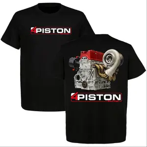 4P K-Series Engine Turbo T-Shirt, Honda K20 K24 Engine Tee, JDM Performance Graphic Shirt, Import Car Racing Enthusiast Gift