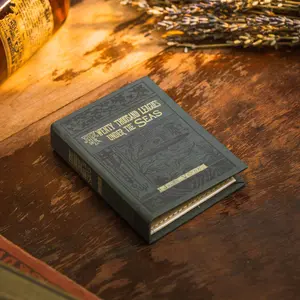 Twenty Thousand Leagues Under the Seas by Jules Verne 1870 Book Wallet Twenty Thousand Leagues Under the Seas by Jules Verne 1870 Book Wallet
