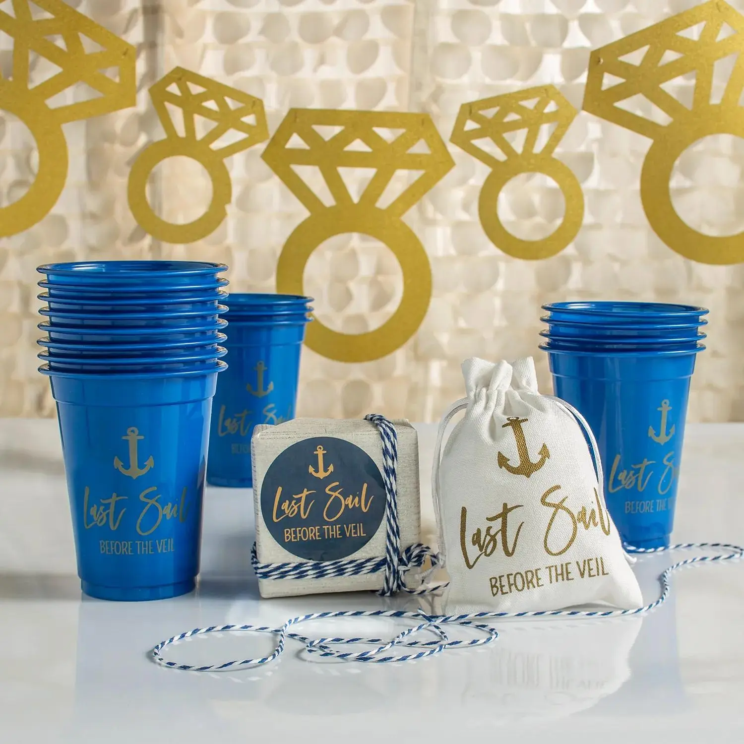 Last Sail Before the Veil Bachelorette Party Decorating Kit - 99 Pc.