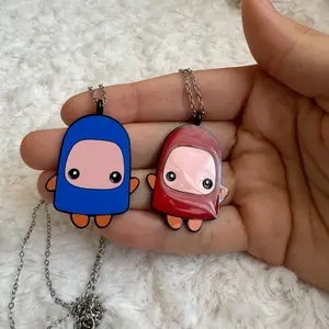 ILOMILO Friendship Necklace Stainless Steel TOP quality