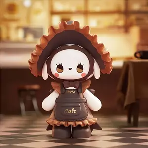 Emma Secret Forest Coffee Shop Series Character Design, Toy Ornament, Perfect Gift for Birthday Decor, Desktop Decoration, New Year Gift