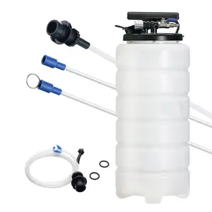 Fluid Extractor Pneumatic Manual Oil Changer Vacuum Fluid Extractor with Dipstick and Suction Hose Oil Extractor Change Pump for Automotive Fluids Vacuum Evacuation