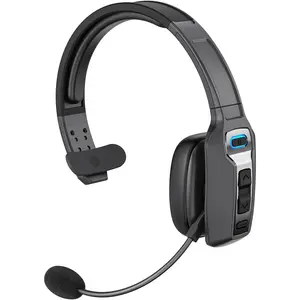 Bluetooth Headset, Trucker Bluetooth Headset with Microphone AI Noise Cancelling, Trucker Headset for 164ft & 65Hours Working Time, Wireless Headset for Work from Home/Trucke Driver/Computer