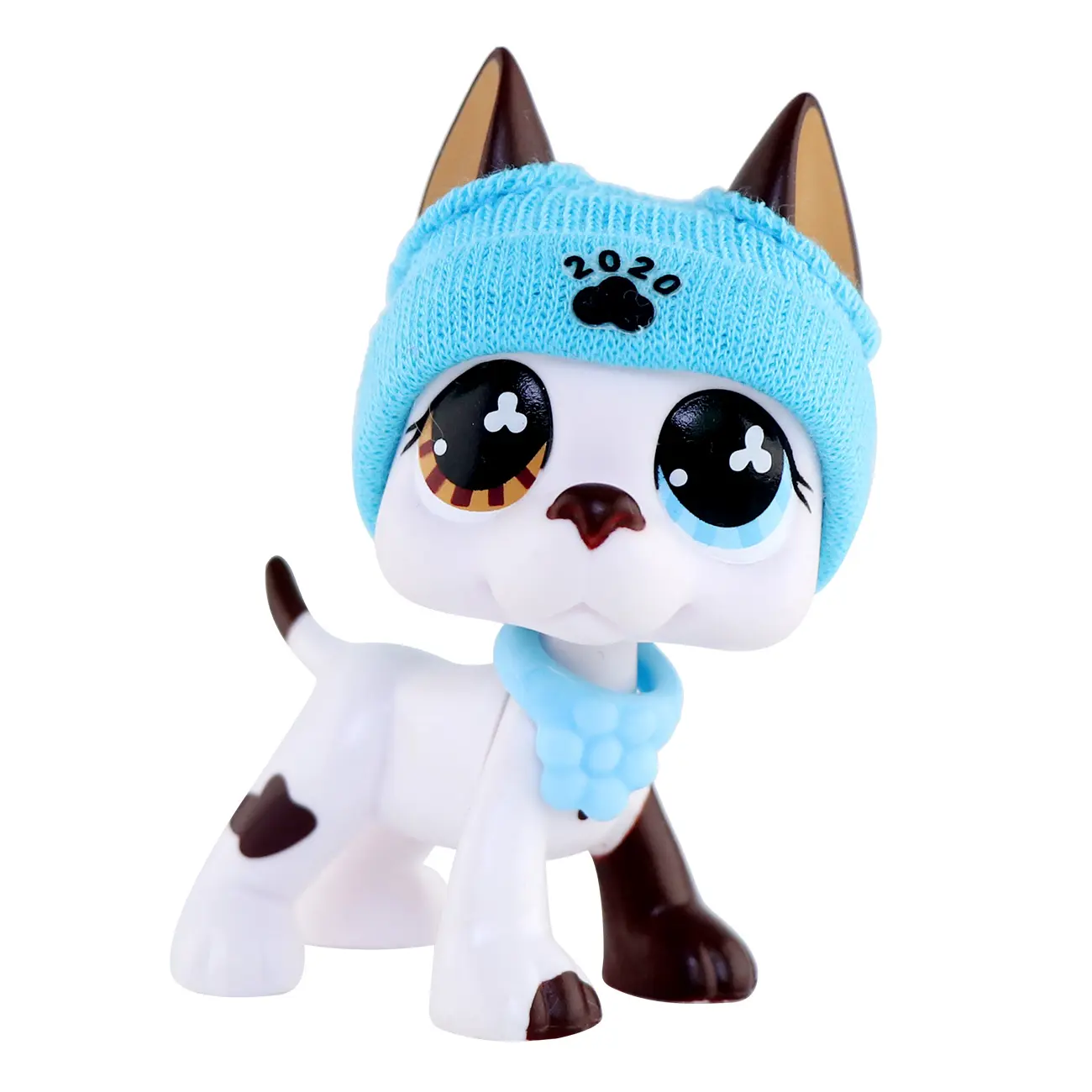 LittlePeta Mini Great Dane Collectible Figurines, LPS Collection Action Figurine, Educational & Engaging PVC-Free Animal Action Figures for Kids & Hobbyists