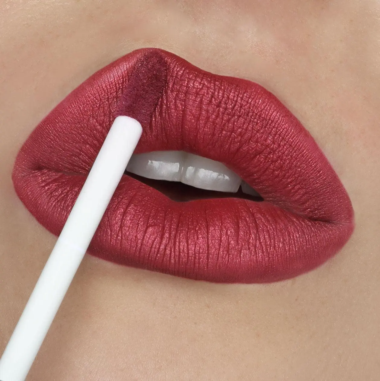 Cocktail Hour | A Frosted Pomegranate Liquid Lipstick Gloss Lipgloss