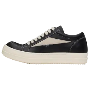 Rick Owens Mainline Vintage Low Black Sneakers