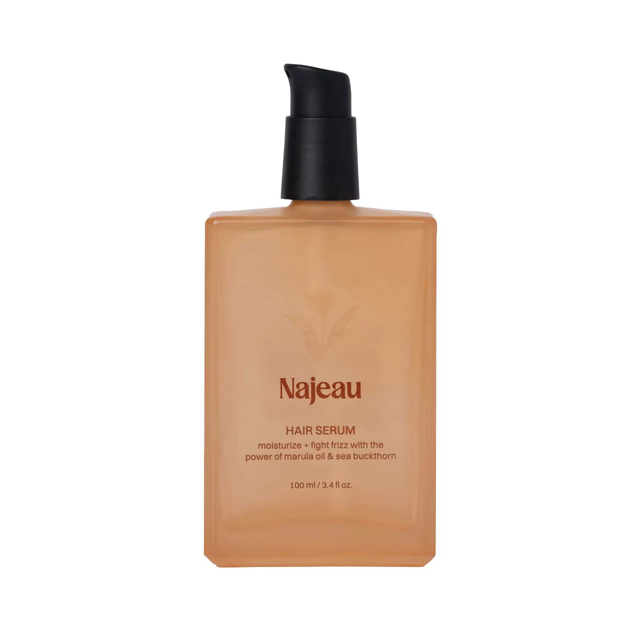 Najeau Hair Serum - Anti-Frizz Finishing Serum | Marula, Argan & Cold-Pressed Olive Oil | Smooths Flyaways & Adds High-Gloss Shine | Paraben-Free | Vegan