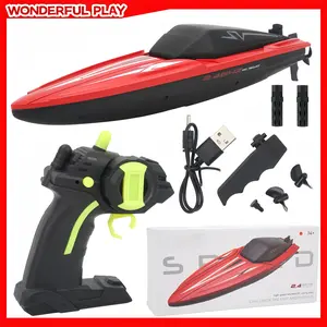Wonderful Paly: RC Boat, Fast Remote Control Boats for Pools and Lakes,Remote Control High Speed Boat,Remote Control Water Toy Boat ,Submarine Ship, Water Race Racing Toys Speed Speedboat Boat for Pools