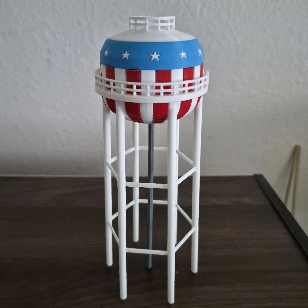 Spring Lake Park, Minnesota Patriotic Water Tower Replica