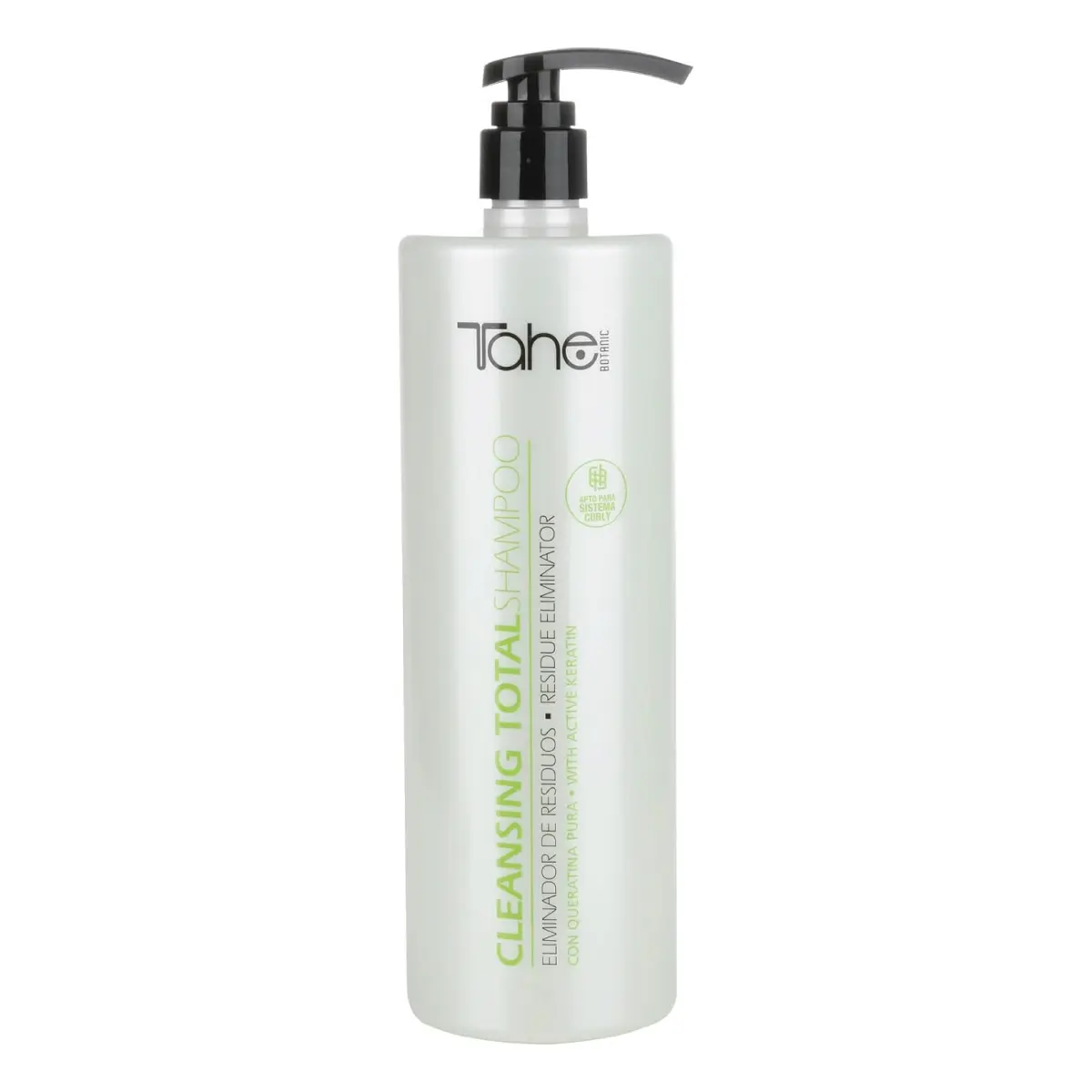 Tahe Cleansing Total Shampoo with Pure Keratin and Vitalising Concentrate, 1000 ml