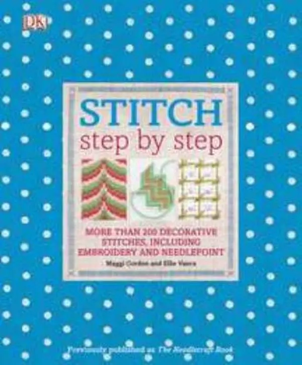 Used Paperback Book - Stitch Step by Step by DK (English) - Stitching Tutorials, Repair Techniques for Curtains