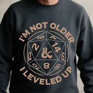 Dungeons & Dragons Birthday Level Up T-Shirt, unisex sweatshirt