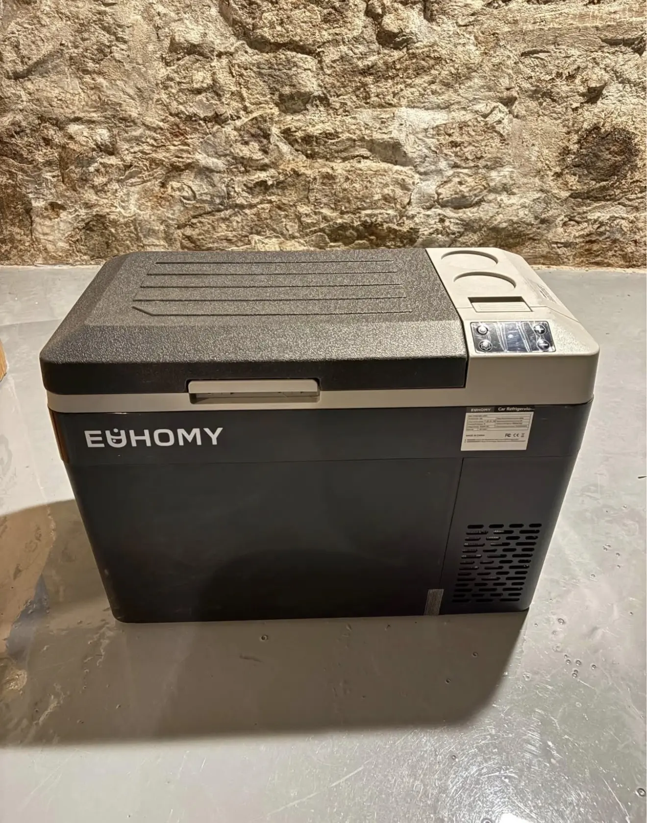 EUHOMY 12 Volt Refrigerator, 24QT(23L) Electric Cooler
