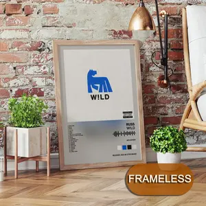 Russ Poster Music Album Modern Art 2D Poster, Suitable For Bedroom Living Room Decor. Vibrant Colors, Clear Images Ideal For Home Office Decor.