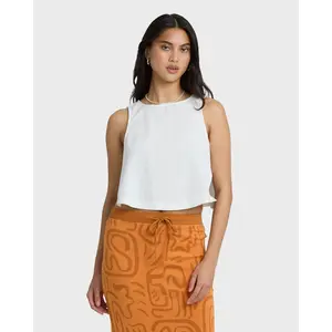 So Breezy Tank - Salt Crystal