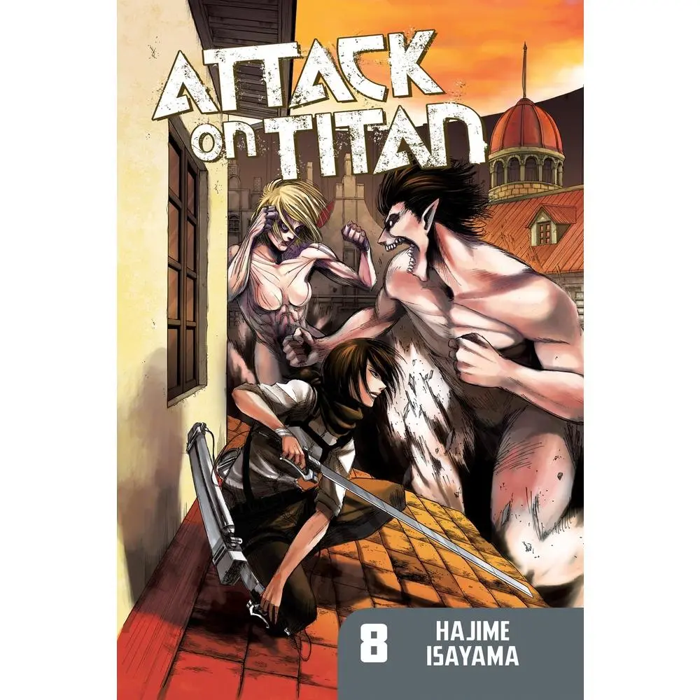 USED Book - Attack on Titan 8 by Isayama, Hajime (Paperback) - english