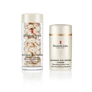 Elizabeth Arden Hyaluronic Acid + Peptides Ceramide Capsules Serum and Water Cream Set