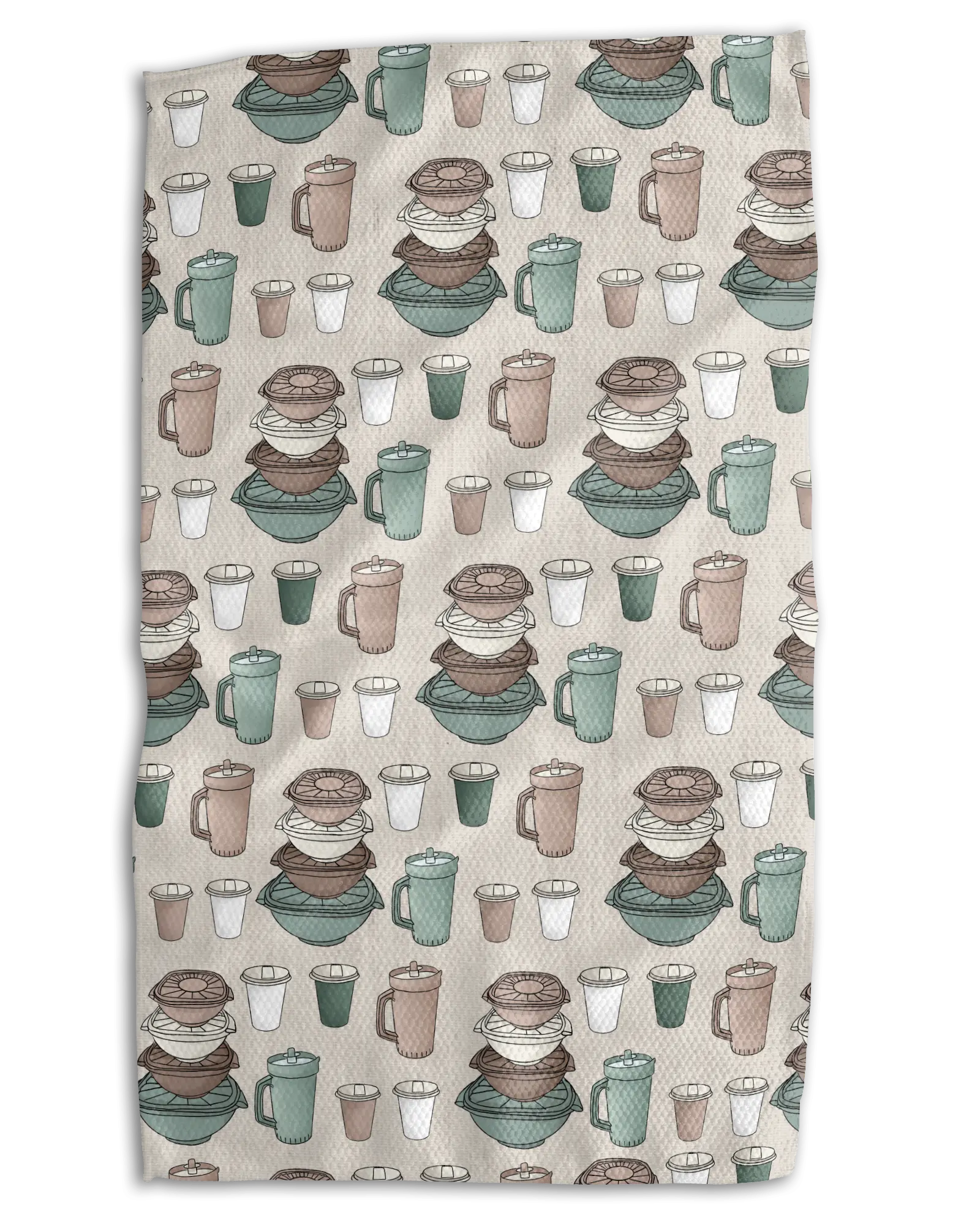 Sage Tupperware Kitchen Towel