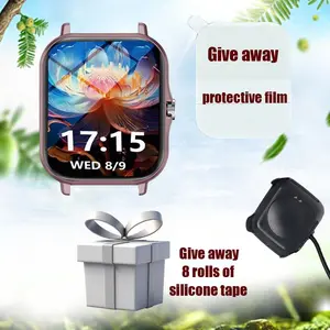 Luxury New 8-In-1 Smartwatch Gift Protection Film & 8 Straps, Multifunctional Wireless Calling Sports Mode Fashion Watch, 1.83 Inch Screen, Digital Smart Watch