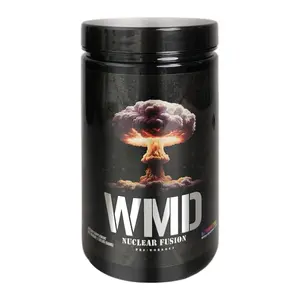 WMD Nuclear Fusion Pre-Workout | Rainbow Candy Flavor | High-Stim Energy & Focus Support | 500g, Sugar-Free, Non-GMO, Vegan