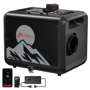 [US Stock] HCALORY 8KW Diesel Heater, All in One 7.5L Toolbox MAX Diesel Air Heater 110/12/24V Parking Heater with App Control, CO Alarm, Wireless Temperature Sensing and Altitude Mode for RV Garage Camper 2025 Upgraded