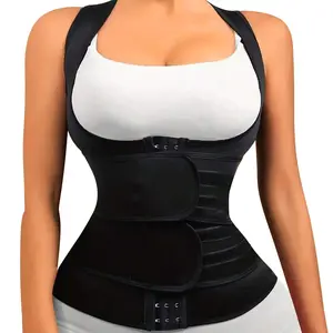 Women's Waist Trainer, Double Buckle Adjustable Fit Shapewear, Abdominal Compression Belt, Tight Corset Design, Waist Support & Shaping