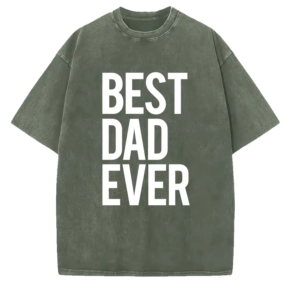 Washed T-shirt-Green