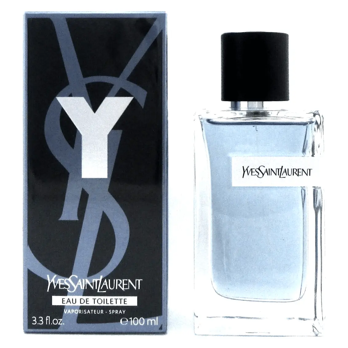 Yves Saint Laurent Y Eau de Toilette for Men - Woody Aromatic Signature Scent Spray, Bergamot Mix with Citrus & Ginger Notes, 3.3 oz Men's Cologne
